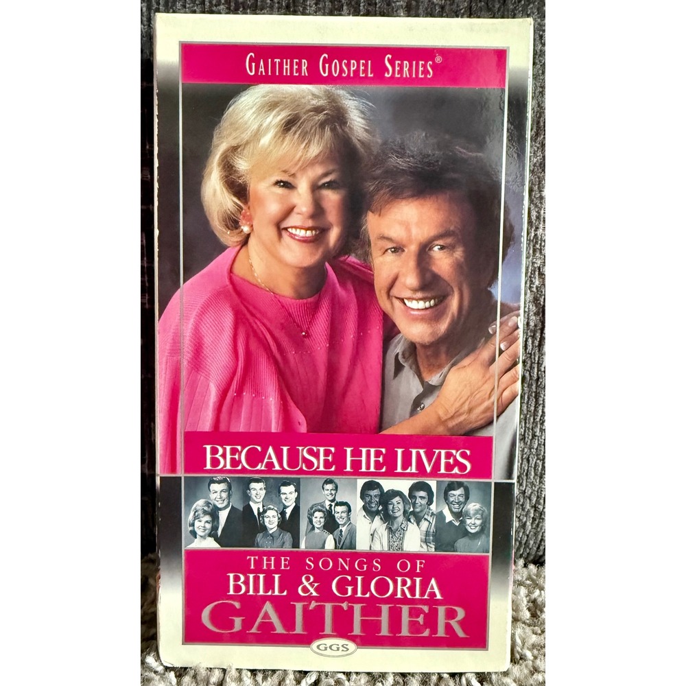Gaither Gospel Series Because He Lives VHS Tape Excellent Gospel Music